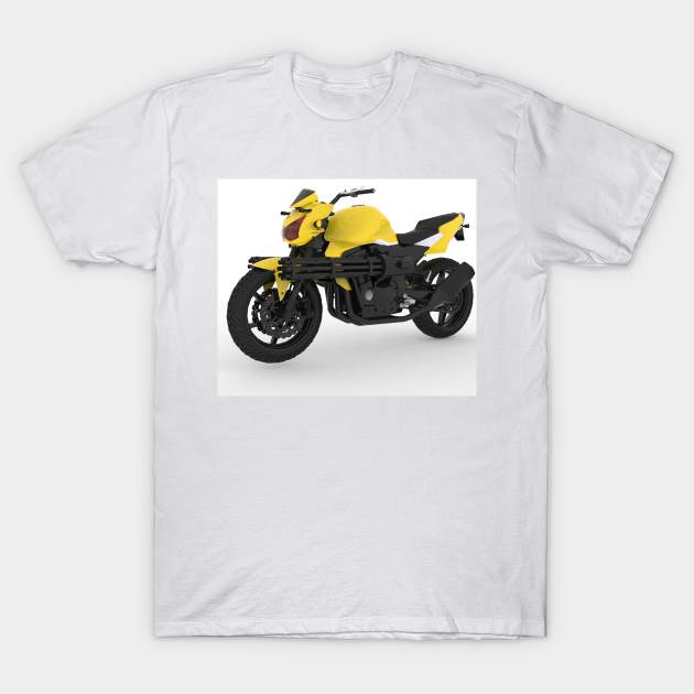 Bike One T-Shirt by Rizaldiuk